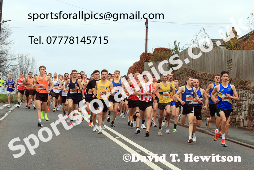 The 2025 Brampton to Carlisle 10 mile Road Race, Sunday, November 16th. Photo: David T. Hewitson/Sports for All Pics